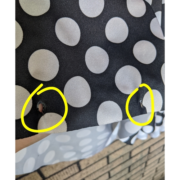 COPY - Black Milk Evil Monochromatic Dot dress M MUSEUM FEELER - Picture 7 of 14